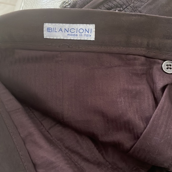 Bilancioni espresso brown cargo pant cotton blend waist 36” length 42” - Picture 4 of 5